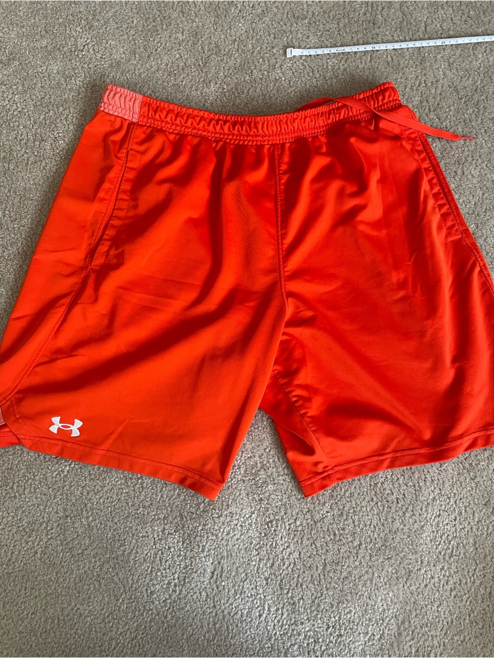 Under Armour Men’s Bright Orange Training Shorts